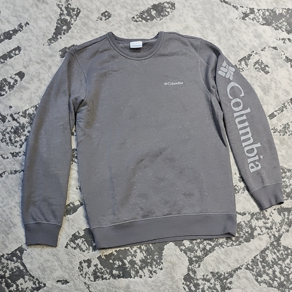 Columbia Men's Charcoal Crewneck Sweater